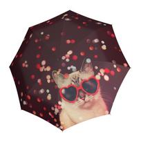 DOPPLER skėtis Magic Lovely Cat 74615718 - Raudona, Trumpieji