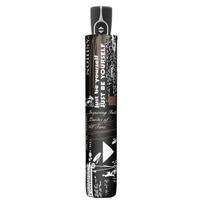 DOPPLER skėtis Fiber Magic Scrible 7441465SC - Balta, Trumpieji