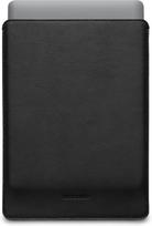 Woolnut Leather sleeve protective pocket for 13-inch MacBook Pro  AND  Air, black (WNUT-MBP13-S-102-BK)