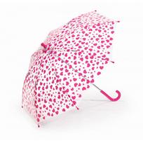 HAPPY RAIN skėtis Essentials Bambino clear - Spalvota, Ilgieji