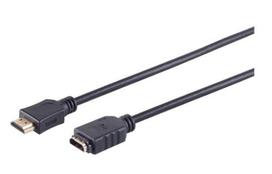 MicroConnect HDMI High Speed extension  cable, 0,5m High Speed HDMI