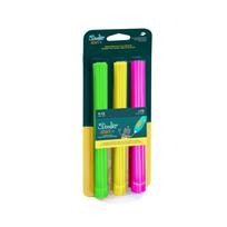 3Doodler Start+ filamentas 2.5 mm – 75 vnt, – neoninis švytėjimas