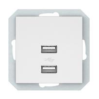 USB kroviklis VILMA QR1000, mat. baltos spalvos