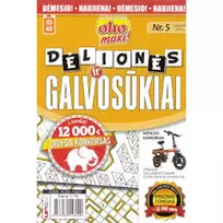 Žurnalas OHO MAXI! DĖLIONĖS IR GALVOSŪKIAI