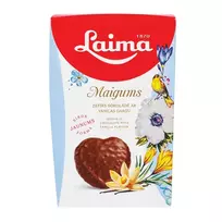 Maigums zefyrai šokolade, širdelės 135g