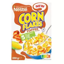 Dribsniai NESTLÉ CORN FLAKES TOFFEE, 350g