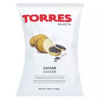Bulvių traškučiai su ikrais TORRES, 110 g