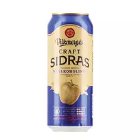 Nealkoholinis sidras VILKMERGĖS CRAFT, 500 ml