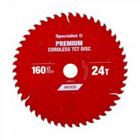 SPECIALIST+ pjovimo diskas Cordless 160x24Tx20mm
