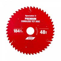 SPECIALIST+ pjovimo diskas Cordless 184x48Tx20/16mm