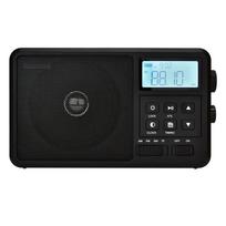 HRD-206 Radijas FM AM SW Nešiojamas radijas LCD Didelis ekranas Visų bangų radijas Baterija Įrašymas Garsiakalbis