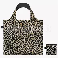 LOQI pirkinių krepšys „LEOPARD Dusk Recycled Bag“
