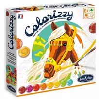 Kūrybinis spalvinimo rinkinys „Colorizzy Žirgai”