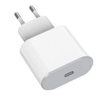 20W Fast Mains Charger for iPhone 16 / iPhone 16 PLUS / iPhone 16 PRO / iPhone 16 PRO MAX - Phonillico® balta
