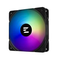 Procesoriaus aušintuvas Juodos spalvos 120 mm ARGB aušintuvas ZM-AF: 600-2000 RPM, tylaus veikimo 29.7 dB ir oro srauto 69.12 CFM aktyvus ventiliatorius su oro aušinimo technologija