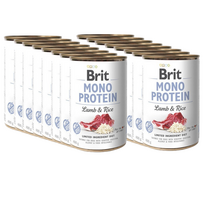 BRIT MONO BALTYMŲ JĖGŪNAS IR RUDONIEJI RYŽIAI 18x400g