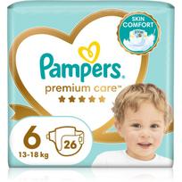 Pampers Premium Care Size 6 vienkartinės sauskelnės 13-18 kg 26 vnt.