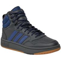 Vyriški sportiniai batai adidas Hoops 3.0 Mid WTR IF2635 juodi r. 40 ⅔ 40 2/3 pilka