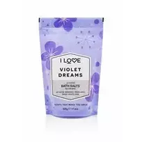 I love Signature Violet Dreams Bath Salts - Sůl do koupele, 500.0g