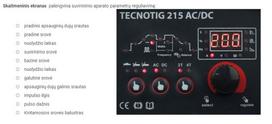 IDEAL TECNO TIG 215 AC/DC PULSE Suvirinimo aparatas TIG AC/DC TTIG215AC