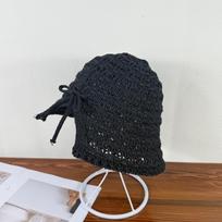Žvejo kepurė Tuščiavidurė kepurė moterims Nauja pavasario/vasaros universalus megztas žvejo kepurė （56-60cm）