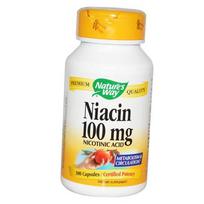 Vitaminas B3, Nikotino rūgštis, Niacinas, Nature's Way 100 kapsulių (36344025) 100caps