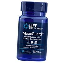 Vitaminai akims, „MacuGuard“ akių palaikymas su astaksantinu, „Life Extension“ 60 gelio kapsulių (71346014) 60softgels