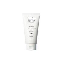 REAL SHEA Nenuplaunama kaukė plaukams su proteinais “Cold Pressed Shea Butter Protein Recharging Leave-in Treatment”