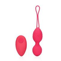 Loveline by Shots Satisfyer Powerball Vibrating Egg Remote Control Strawberry Red