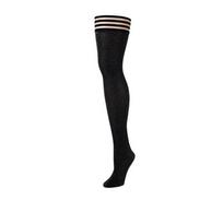 Kix'ies Kix'ies Kaylee Thigh-High Tights Grey Shimmer Size C - No-Slip Grip
