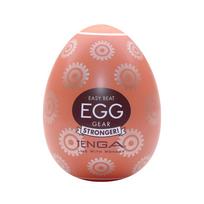 Tenga Tenga Egg Gear II - Single Intimate Device, Brown, Compact Size