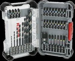Tiecienskrūvgriežiem, akumulatoru skrūvgriežiem PRO IMPACT METAL SET BOSCH 2608521U80