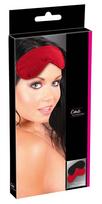 Cottelli You2Toys Sensory Blindfold Set 2-Pack Red & Black Polyamide Sleep Mask