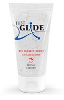 Just Glide Just Glide Strawberry Water-Based Lubricant 50 ml - Fruity Formula