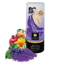 SHUNGA BATH EXPERIENCE Shunga Bath Salts Exotic Fruits 500g - Dead Sea Crystals & Fragrant Candle