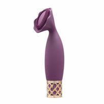 Pillow Talk Pillow Talk Secrets Passion Mini Wand Massager Wine Silicone USB