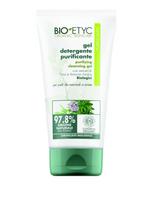 BIOETYC Valomasis veido gelis su čiobrelių ir apelsinų ekstraktais normaliai/mišriai odai, 150 ml