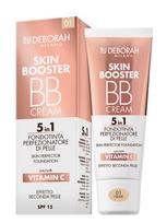 DEBORAH MILANO SKIN BOOSTER BB cream makiažo pagrindas (01 NUDE), 30 ml
