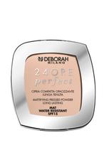 DEBORAH MILANO 24ORE PERFECT matiškumo suteikianti kompaktinė pudra (2 Light Rose), 9 g
