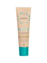 LUMENE MATTE OIL-CONTROL skysta kreminė pudra su SPF20 (3 Fresh Apricot), 30 ml