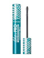 DEBORAH MILANO Vandeniui atsparus, apimties suteikiantis blakstienų tušas LIKE A PRO VOLUME EXTENSIONS 36H (Black), 13 ml