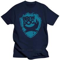 Madingi vyriški marškinėliai Laisvalaikio viršus BrewDog Buteliuoti alūs Marškinėliai Juodi medvilniniai marškinėliai Vasariniai Unisex Trumpomis rankovėmis XXXXL