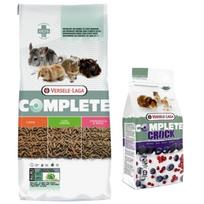 VERSELE-LAGA Cuni Junior Complete 8kg - ėdalas jauniems triušiams + Crock Complete Berry - uogų skanėstas triušiams ir graužikams 50g