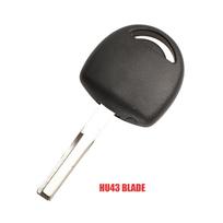 jingyuqin Transponderio lusto rakto korpusas Opel Agila Combo Van Corsa Meriva Tigra Chevrolet Cruze HU46 HU43 HU100 YM28 Nekirptas for chevrolet tai mėlyna spalva