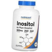 Myo-inositol in capsules, Inositol 500, Nutricost 240caps (36647001) 240caps