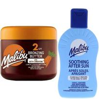 Malibu SPF2 greitinantis sviestas + Įdegio balzamas 200ml