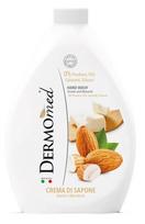 Skysto kreminio muilo papildymas Dermomed Almond & Shea Butter, 1000 ml