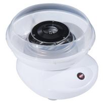 Cukraus vatos aparatas namams Cotton Candy Machine Cukraus vatos aparatas su lazdelėmis ir matavimo šaukštu Aukštis 18 cm 550 W Vaikų šventėms, gimtadieniams, vakarėliams Balta