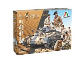 Italeri - Crusader III w/ British Crew El Alamein 1942-2022, 1/35, 6592