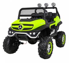 Elektromobilis vaikams Mercedes BENZ UNIMOG Green